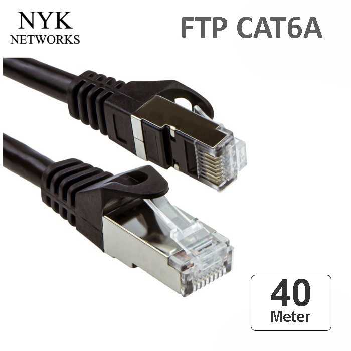 Kabel LAN FTP Cat6a 40M 40 Meter Outdoor NYK