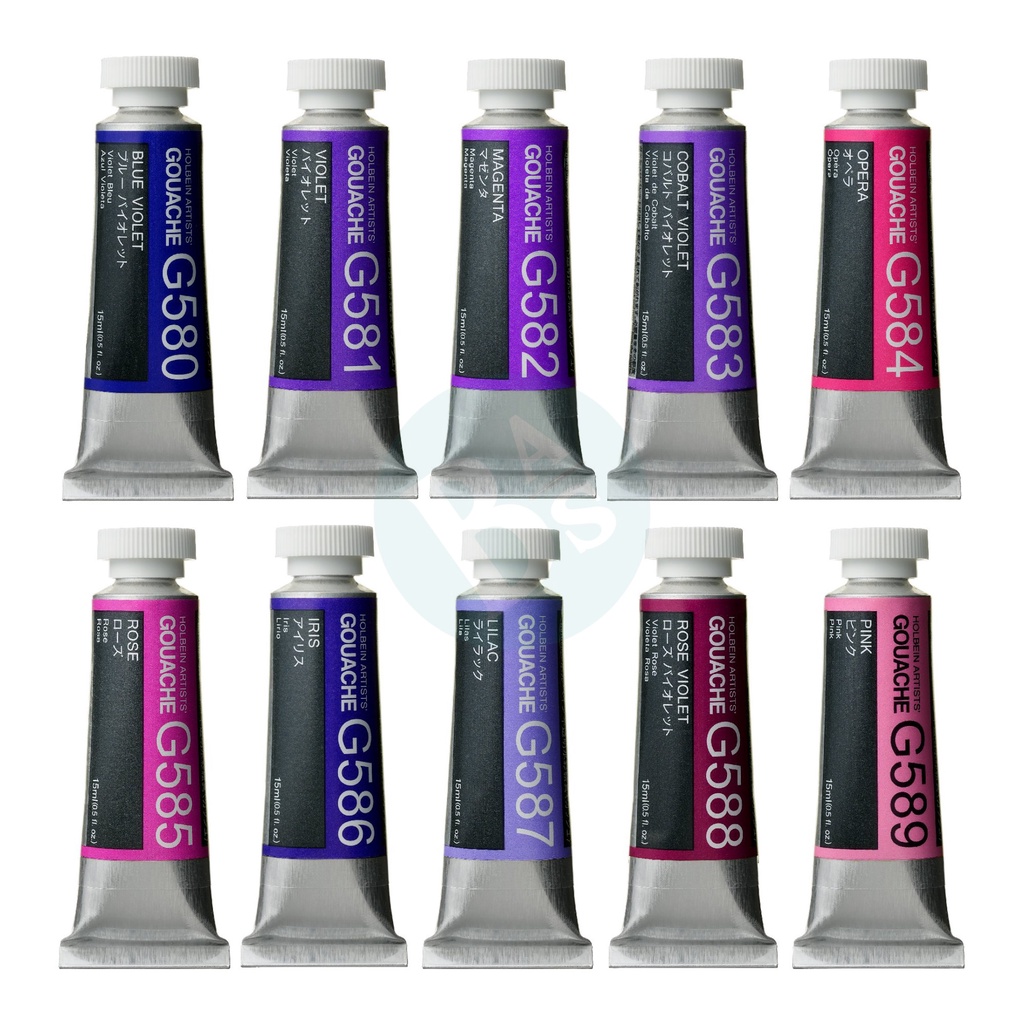 

Holbein Artists' VIOLET Gouache Paint 15ml