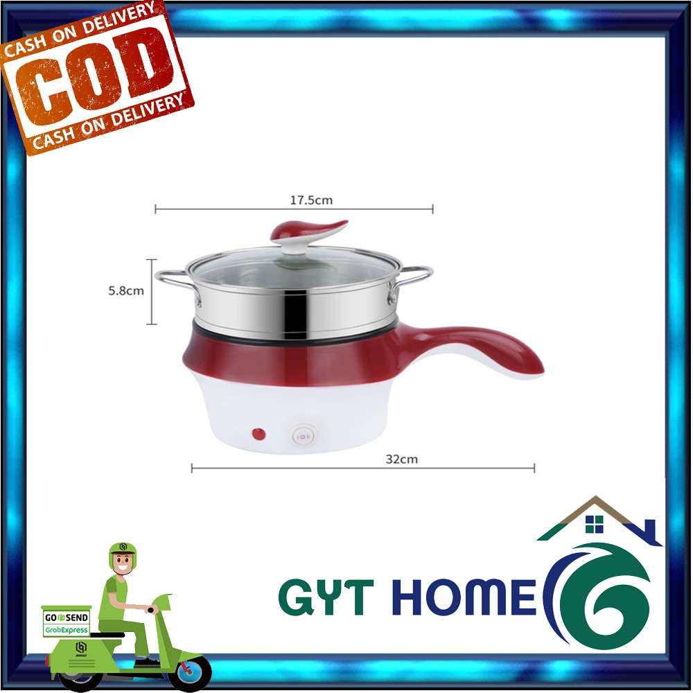 GYT HOME Panci elektrik portable Panci Listrik lapisan GYT HOME Panci elektrik portable Panci Listrik lapisan