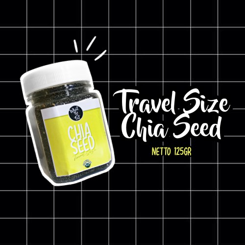 

Chia Seed Organik Mexico - Travel Size 125gr
