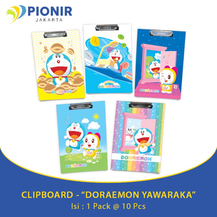 

CLIPBOARD - "DORAEMON YAWARAKA" (1 PACK = 10 PCS)