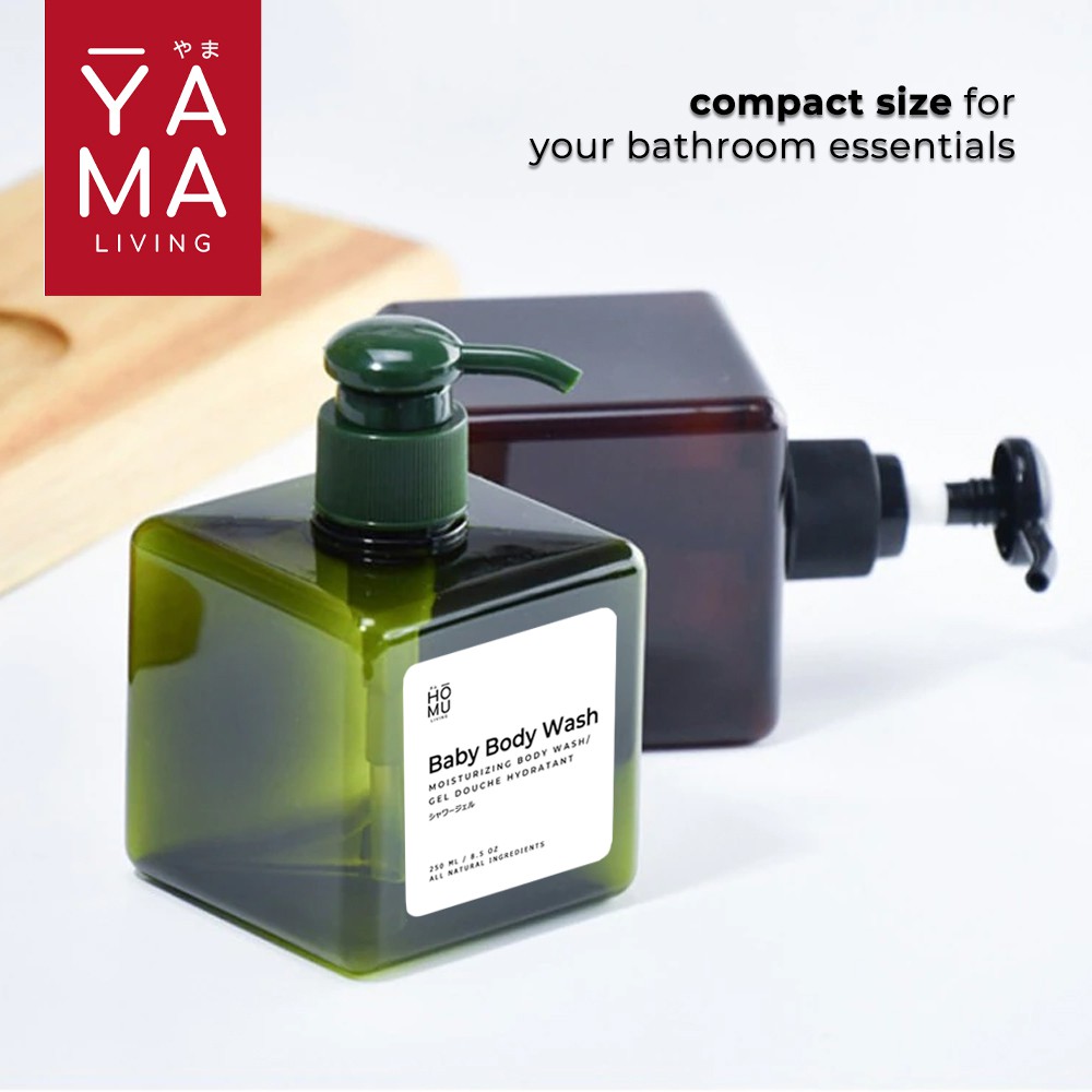 YAMA SOUJI Soap Dispenser Bottle Botol Pump Refill Sabun Cair Shampo 250 450 ml