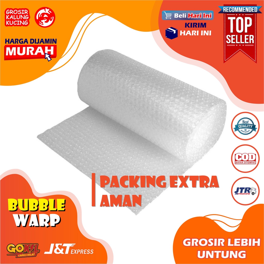 BUBBLE WRAP ( HANYA UNTUK TAMBAHAN PACKING )