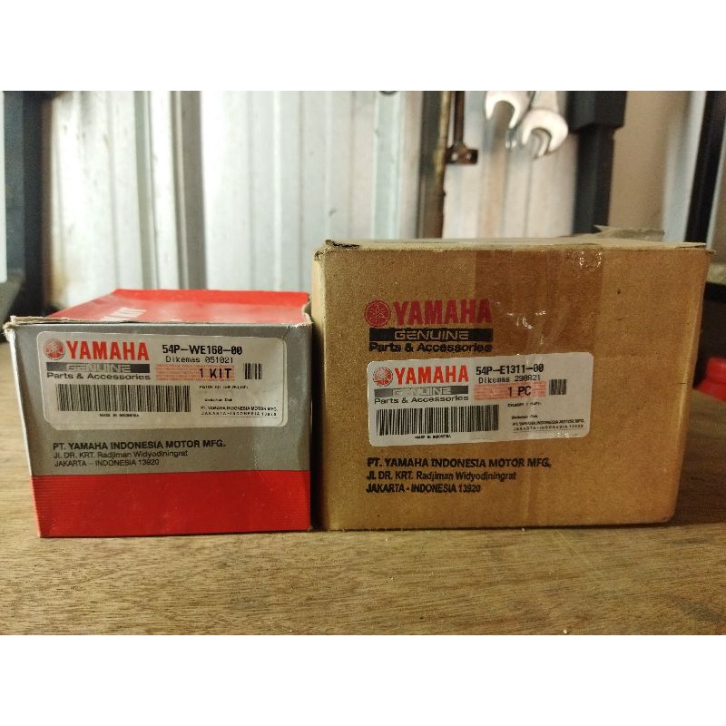 boring + piston mio j original yamaha