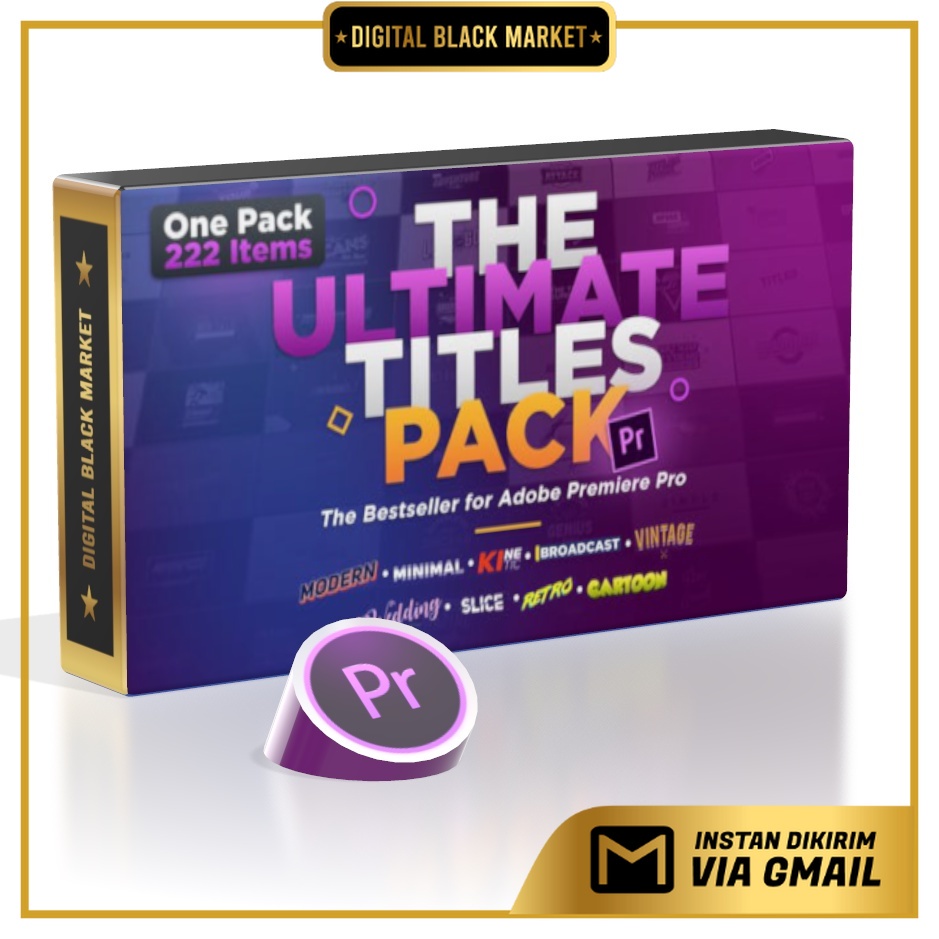 The Ultimate Titles Pack - Premiere Pro (MOGRT)