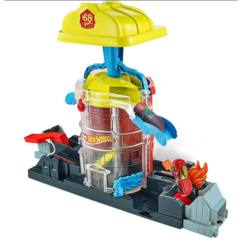 Hotwheels Super Fire House Rescue Hotwheels Ori Mattel