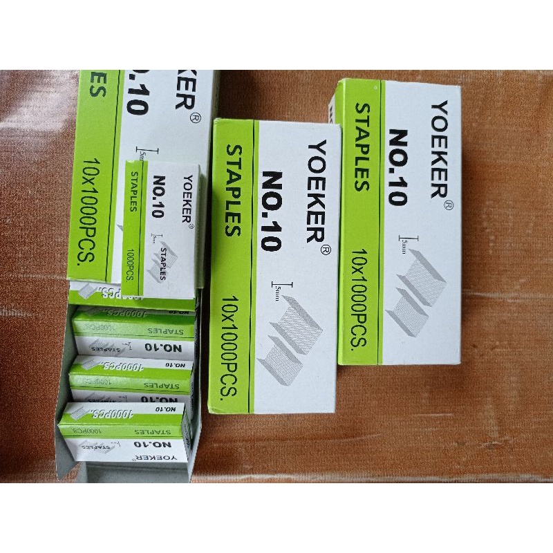 Isi Staples Stapler Kecil no 10 Great Wall Yoeker Voxy Murah /refil staples jeglokan