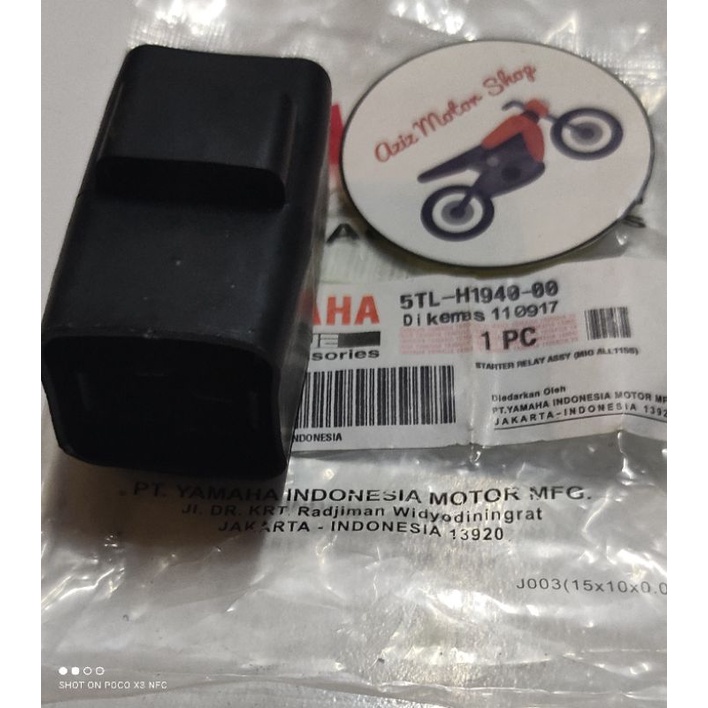 STARTER RELAY BENIK BENDIK STATER YAMAHA MIO LAMA KARBU GARNIS SPORTY SMILE SOUL MIO J Z KODE 5TL-1