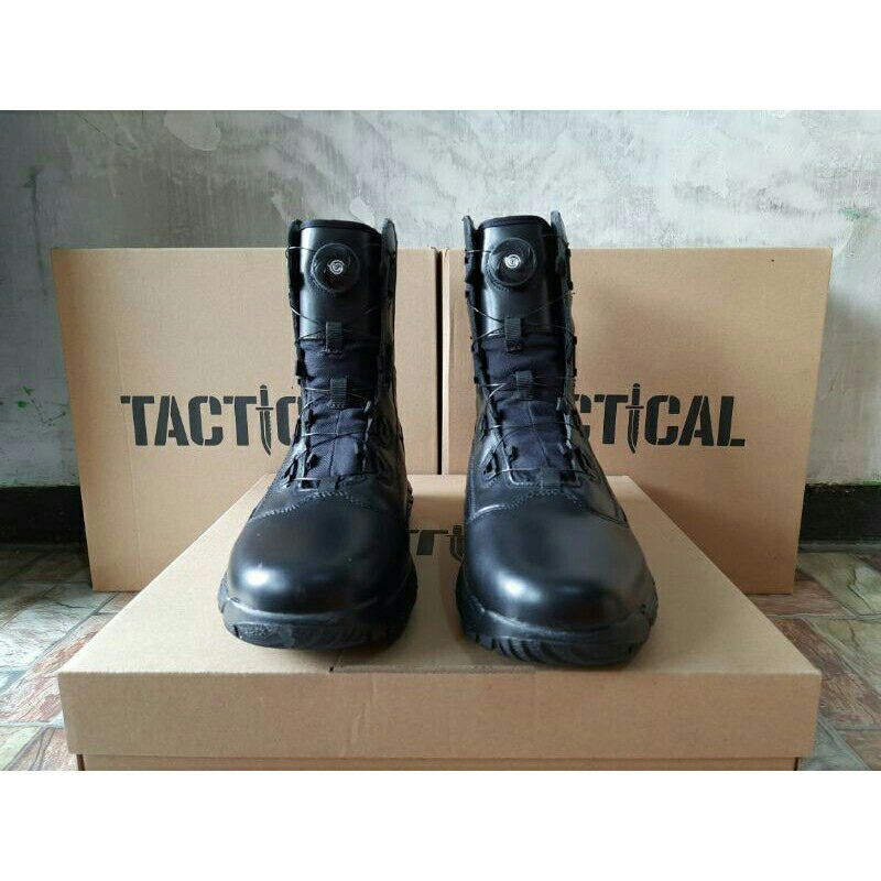 Sepatu PDL TNI/POLRI/SECURITY Tactical Xtrack Full Kulit