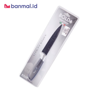 1 satuan pisau Bolde Super Knives Granito Utility Knife Pisau Dapur Bolde Granite Coating  Pisau den