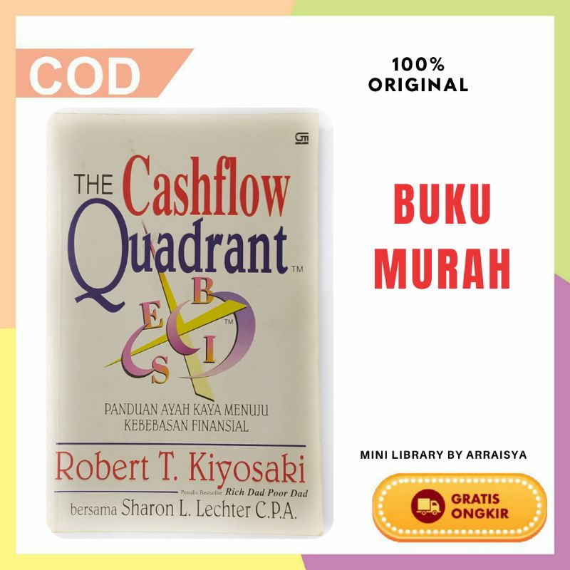 Buku ori preloved The Cashflow Quadrant oleh Robert T Kiyosaki murah