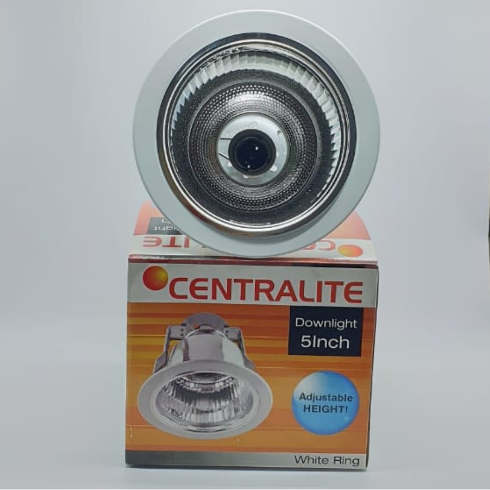 CTL DL 5&quot; Inch PUTIH Down Light  5&quot; 2 Kaki (Bisa Stel) Fiting Rumah Lampu Led Kualitas Bagus