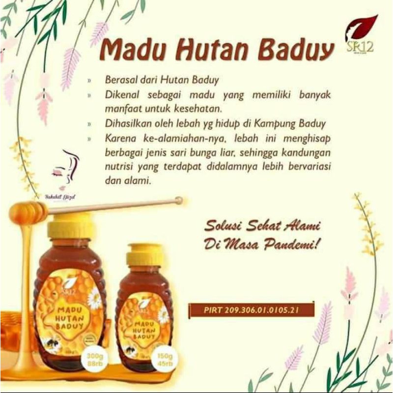 

MADU BADUY ASLI SR12