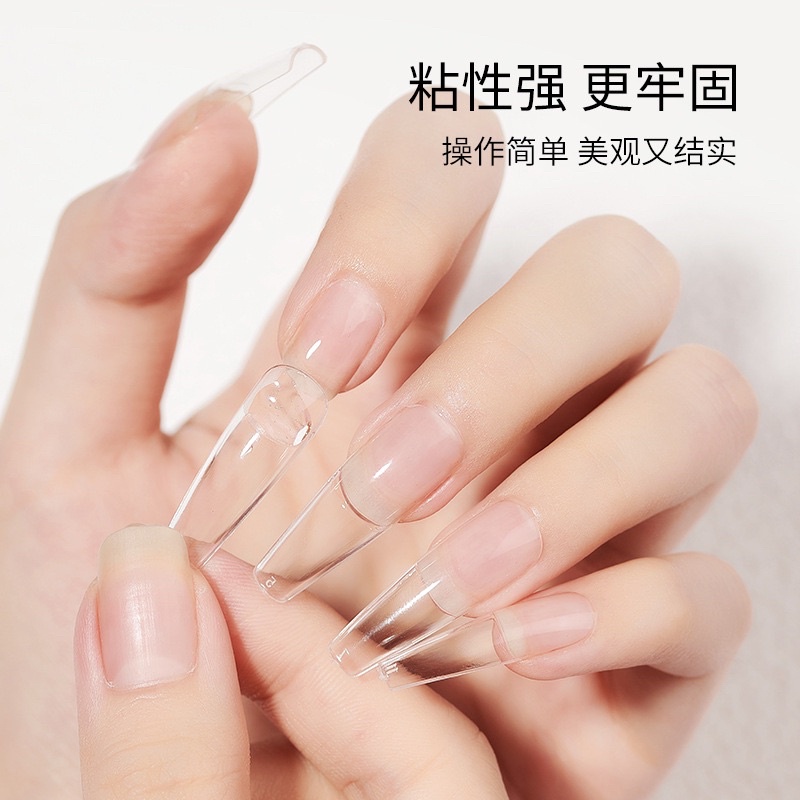 FINY SOLID ADHESIVE GEL XEIJAYI FAKE NAILS GLUE GEL NAIL EXTENSION FAKE NAIL APRES NAIL TIP LEM GEL KUKU PALSU ELASTIS