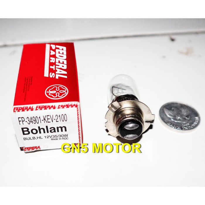 Lampu Bohlam Depan - Supra X Supra Fit Legenda Asli Federal FP-34901-KEV-2100