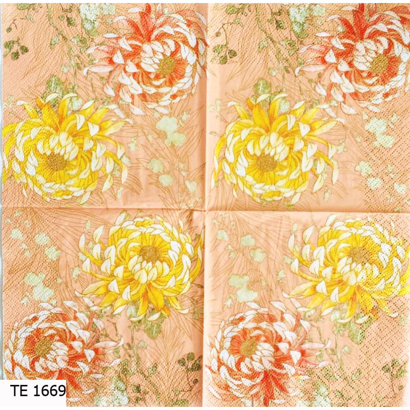 TISU DECOUPAGE EROPAH 33X33 CM TE 1669 TTS