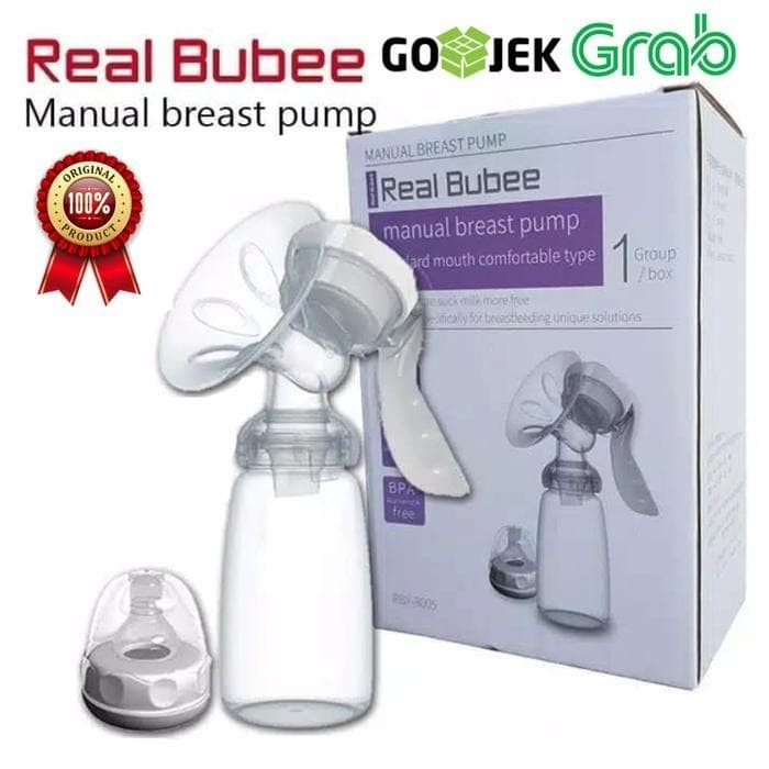 REAL BUBEE Pompa ASI Manual Breastpump BPA Free Original