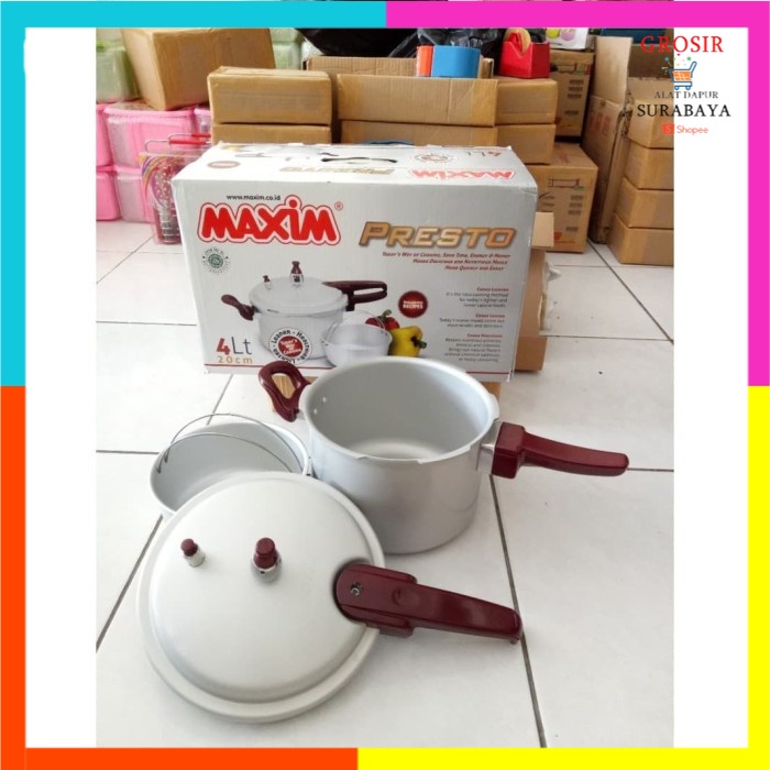 Panci presto maxim 4liter/ MAXIM presto 4 liter