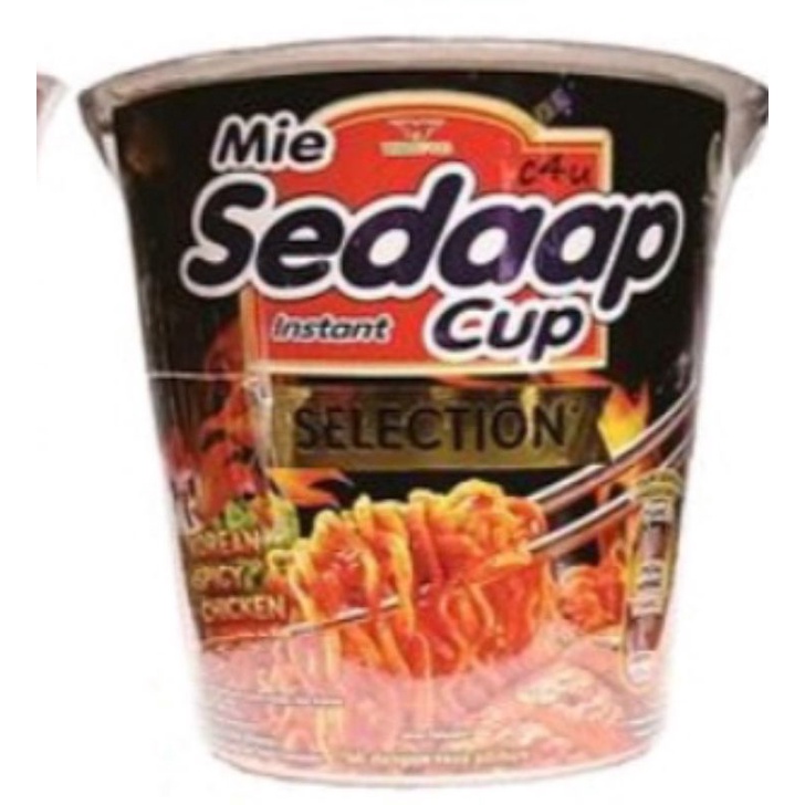 

MIE SEDAAP CUP GORENG rasa KOREAN SPICY CHICKEN / 85 GRAM