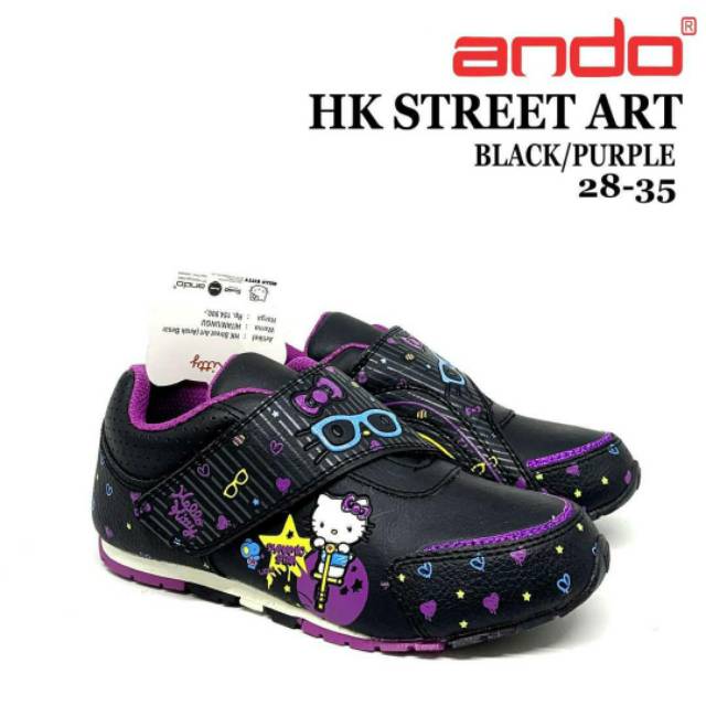  Sepatu  ANDO Original Sepatu  Anak  Hello  Kitty  Shopee 