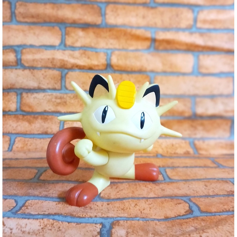 Original Tomy Figur Meowth Pokemon