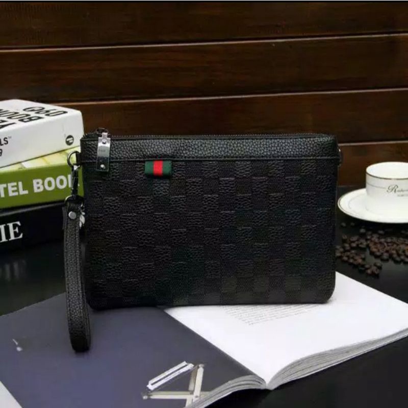Clutch Bag / Handbag Pria Wanita [ SIAP KIRIM ]Tas Tangan Import Pria Wanita / DOMPET Pria Wanita. 064