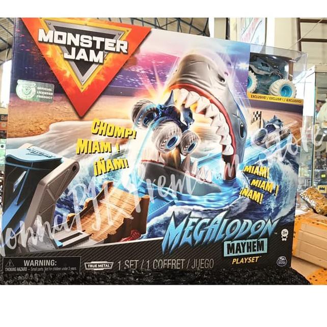 monster jam megalodon mayhem playset