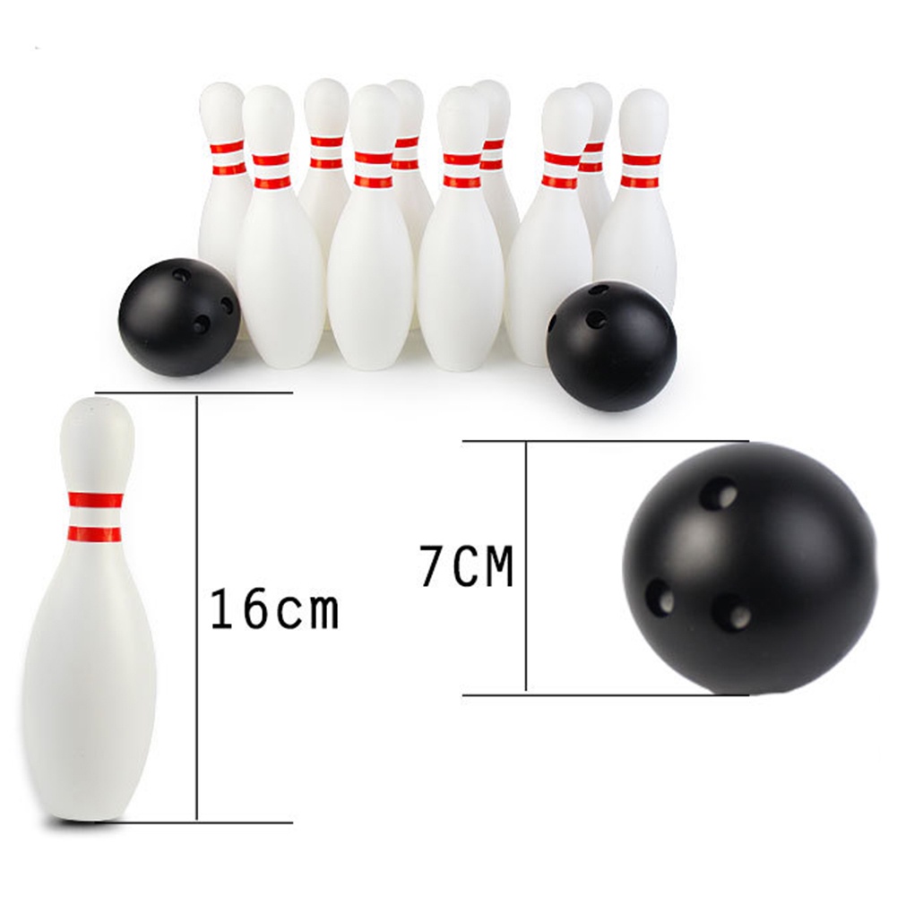 Canaan 12pcs / Set Mainan Bowling Anak-Anak Untuk Outdoor / Indoor