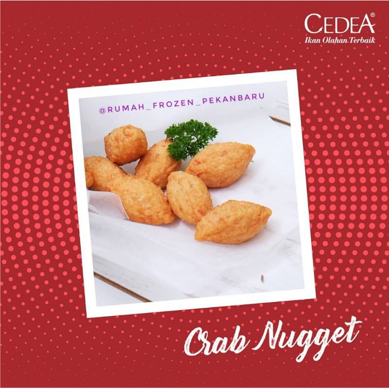 

Cedea Crab Nugget ( Nugget Kepiting )