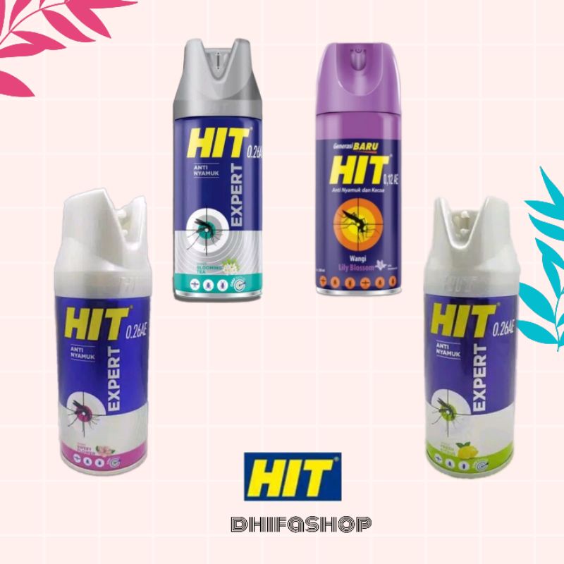 Hit Aerosol spray anti nyamuk / Hit Expert 200ml / Obat nyamuk Semprot