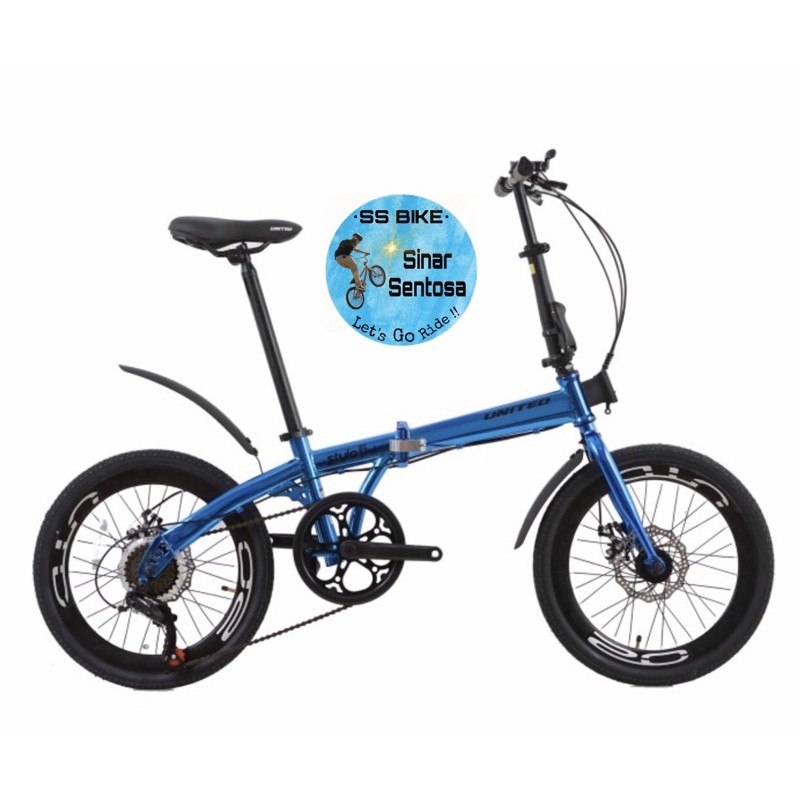 Sepeda Lipat United Stylo Beat 20"
