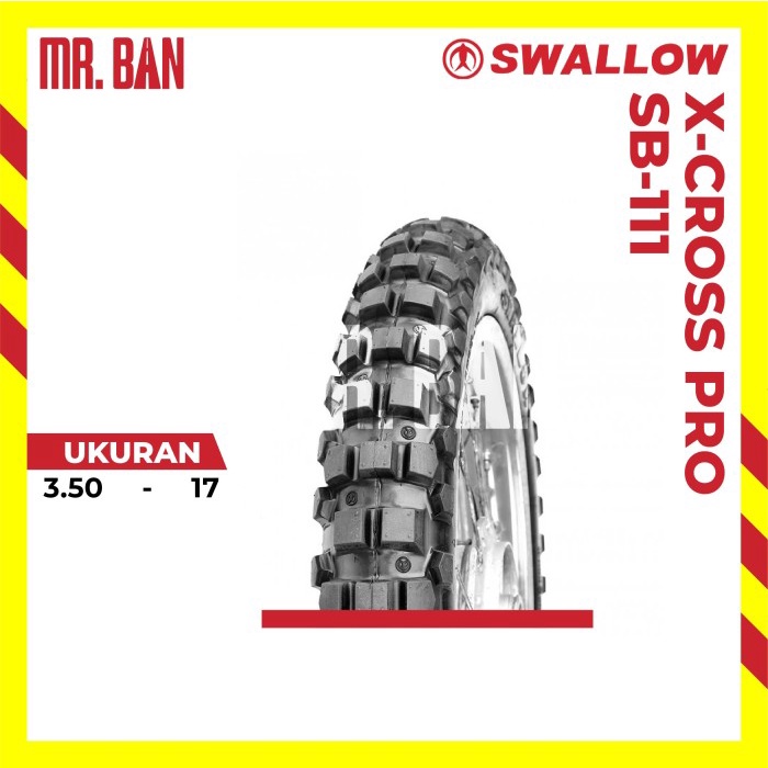 Ban Motor Trail Cross Swallow 350-17 SB-111 X CROSS