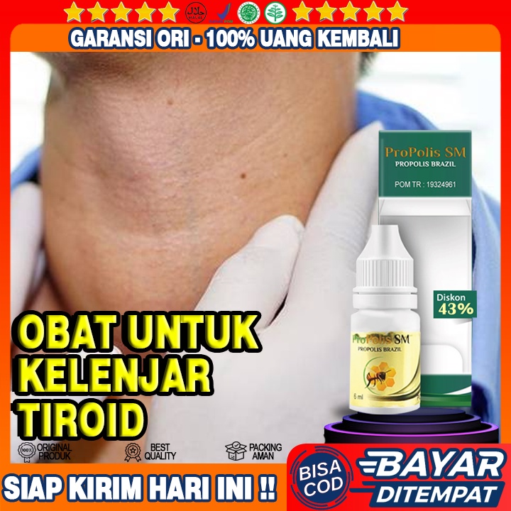 Obat Kelenjar Tiroid - 100% Propolis SM Berkhasiat Membantu Mengobati Kelenjar Tiroid
