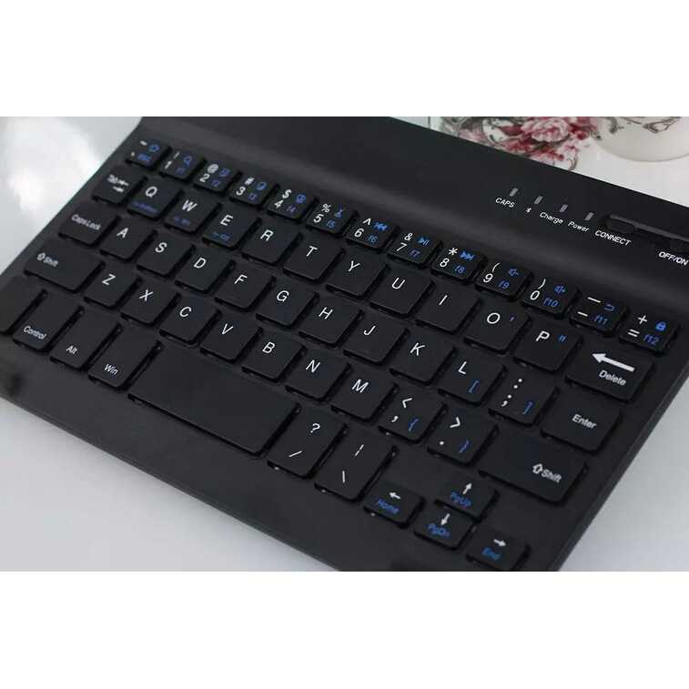 Keyboard Wireless Bluetooth Rechargeable / Keyboard Pc Komputer Laptop Tablet ipad Android Tv Mechanical Wireless Mini Rgb / Keyboard Gaming Mini Universal Bluetooth Hp LED Robot / Keyboard Mini Isi Ulang Baterai Modern tanpa Kabel Murah Original