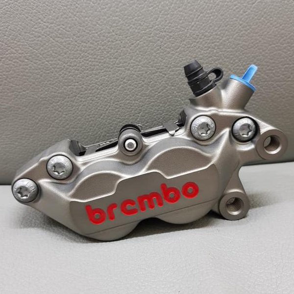 Kaliper Brembo 4 piston Grey Kanan Original Brembo