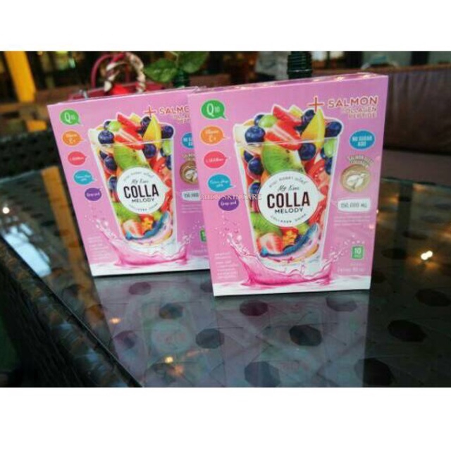 COLLA MELODY MYKANA 100% ORIGINAL MADE IN THAILAND COLLAGEN DRINK 100%ORIGINAL