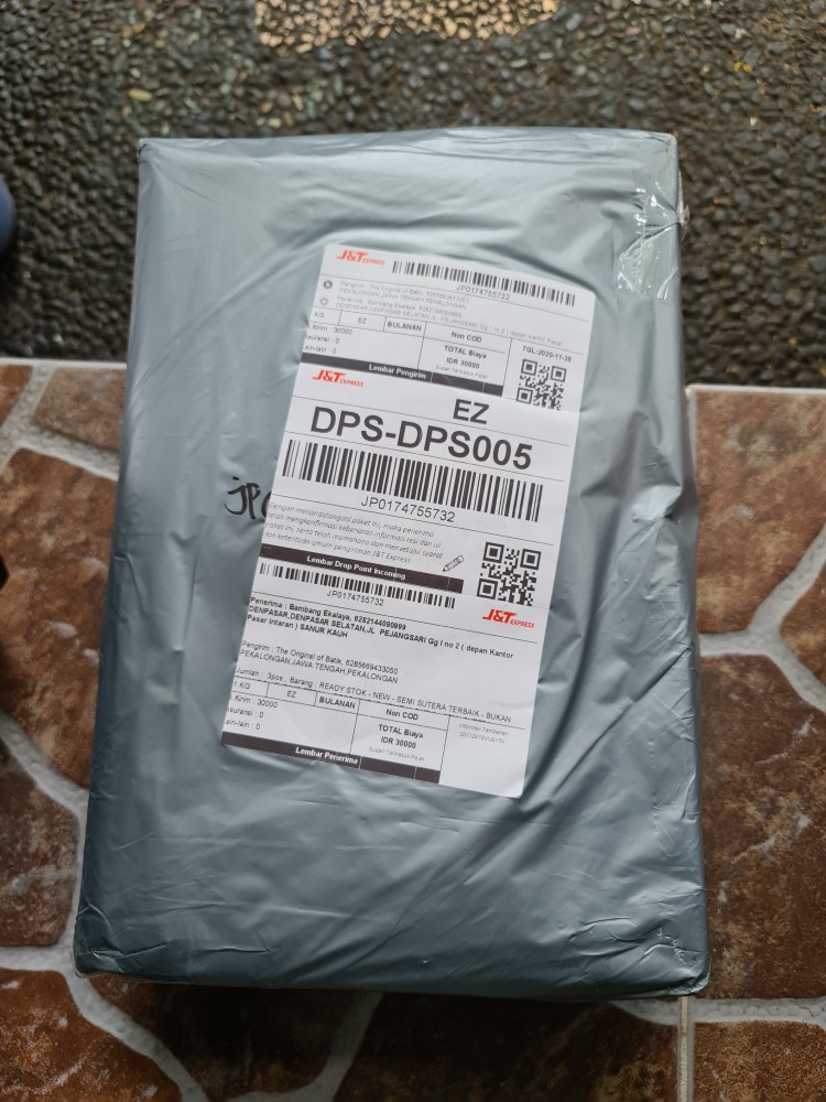 Kemeja Batik - Semi Sutera - Kemeja Textile Furing Hq - No Sanwos