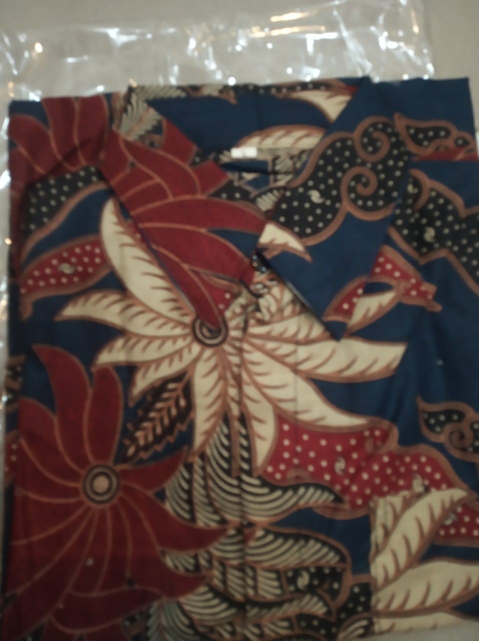 Kemeja Batik Pria Lengan Pendek Size M L Xl Xxl  Bswart Batik Hrb026 Kenongo Hem Strimin Coklat