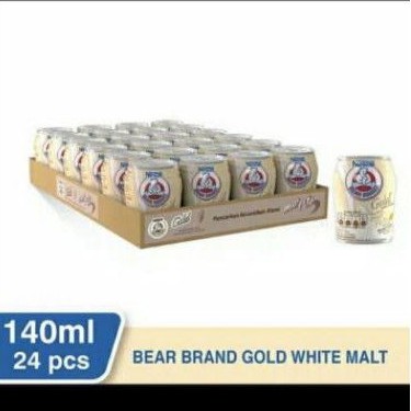 

Bear Brand Gold White Malt / Bear Brand Gold White Tea 140 ml