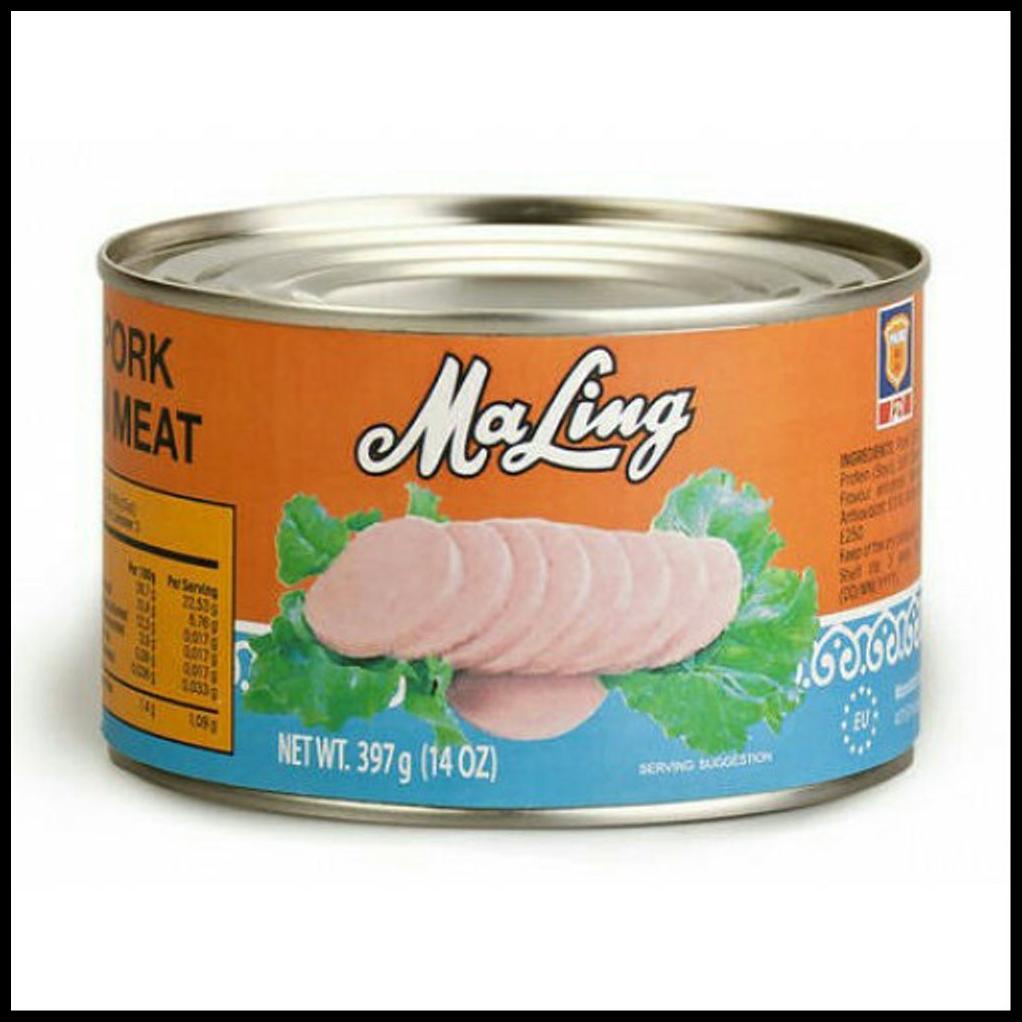 

397 Gr Maling Canned Pork Luncheon Meat / Daging Babi Maling Non Halal