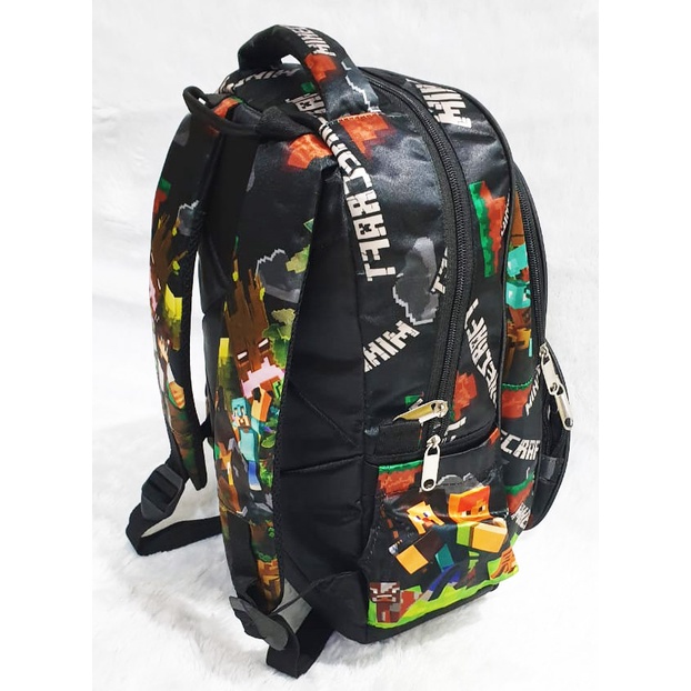 PROMO 10.10 TERMURAH TAS RANSEL ANAK SEKOLAH UKURAN SEDANG TK / SD 15inch CRAFT DINOSOURUS ASTRONOT SEDANG