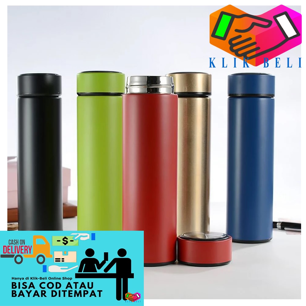 Termos LIFE 500ml Vacuum Flask Botol Air Tahan Panas Stainless