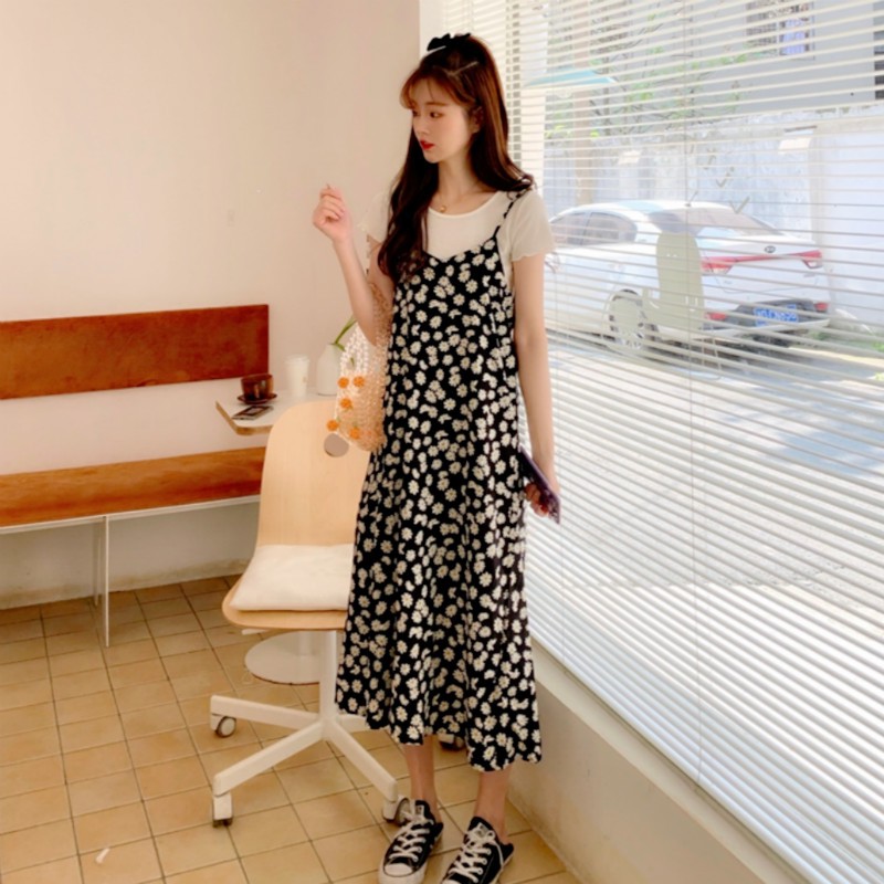 Rok korean style/Dress wanita/Rok/Rok korea/Rok pendek/Daisy