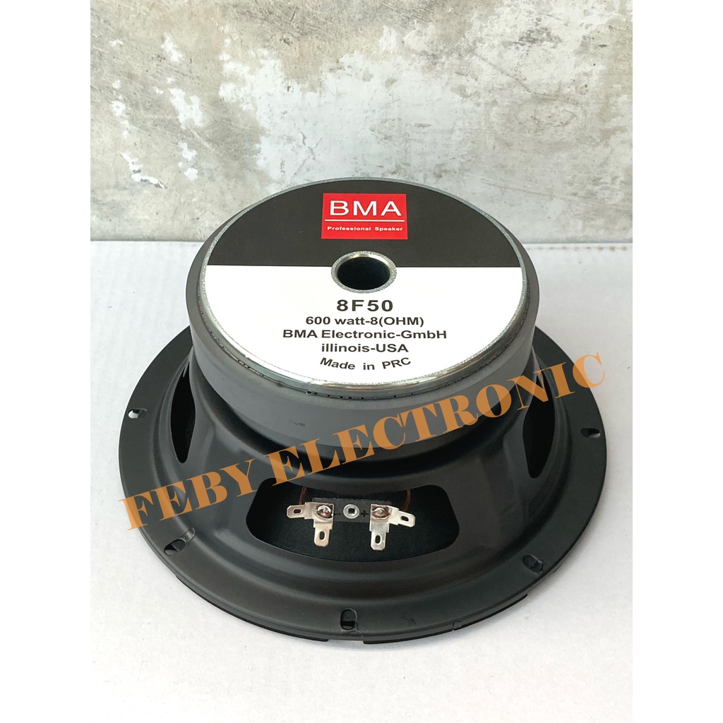 Speaker 8inch BMA 8F50 Low Mid Speaker 8" 8in