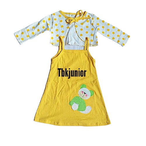 Dress anak bayi rompi / Terusan anak cewek rompi / baju anak perempuan atasan rompi