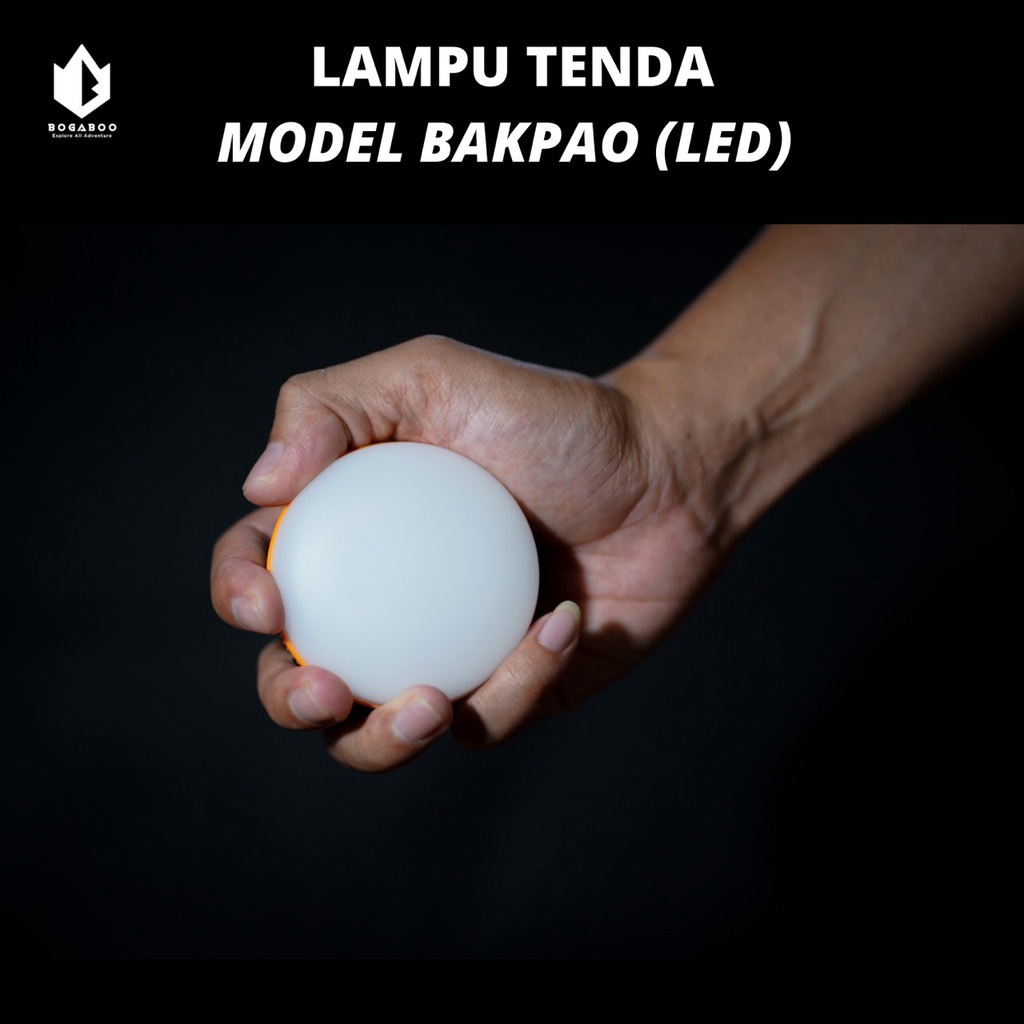 Lampu Bakpao - Lampu Tenda Model Bakpao - Lampu LED -lampu tenda - lampu rumah - lampu emergency - lampu tenda LED