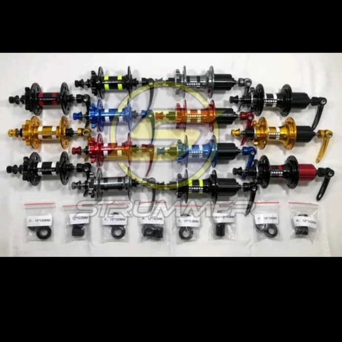 READY Hub Freehub Strummer MT009 4 in 1 32H bisa TA dan QR Bearing Jangkrik