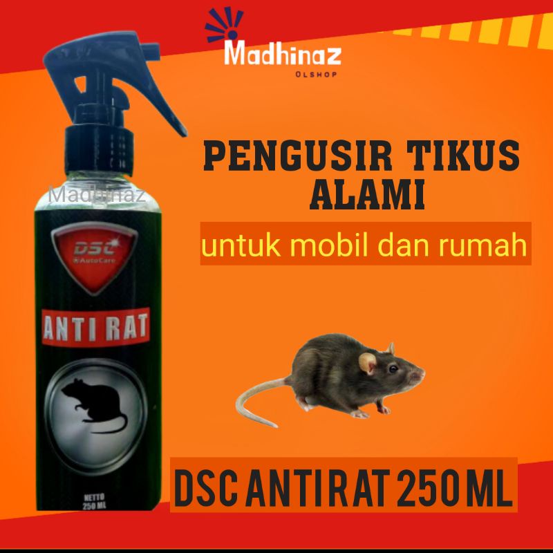 Pengusir tikus mobil spray 250 ml anti tikus DSC rapellent rat tikus penolak tikus