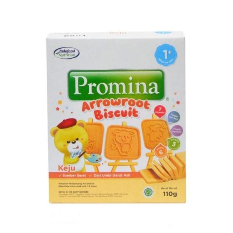 Promina Arrowroot Cookies Keju 110gr