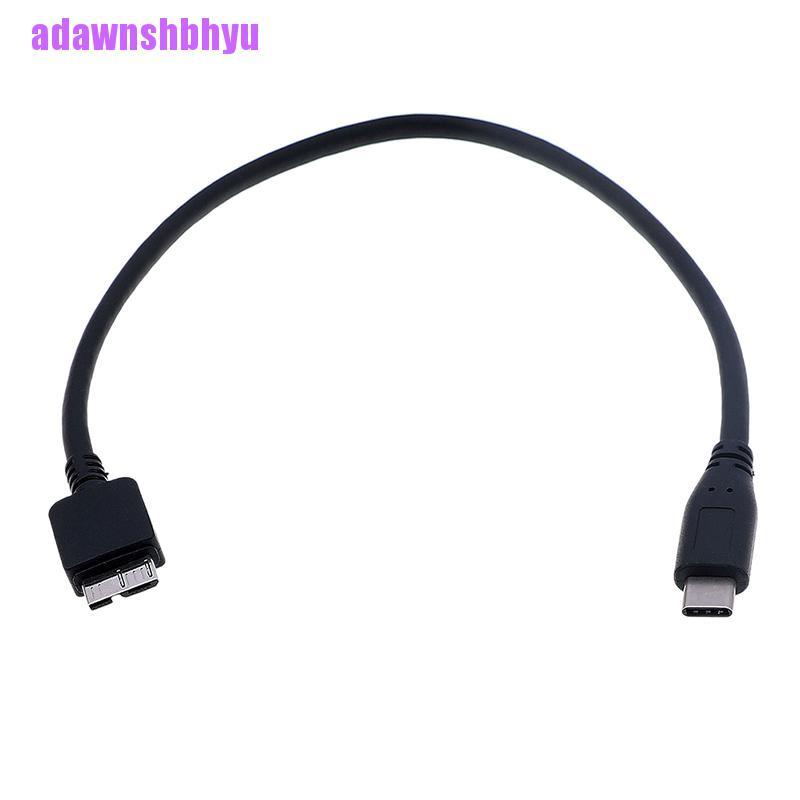 Kabel usb Tipe c Ke micro usb Tipe c Untuk hard disk hdd